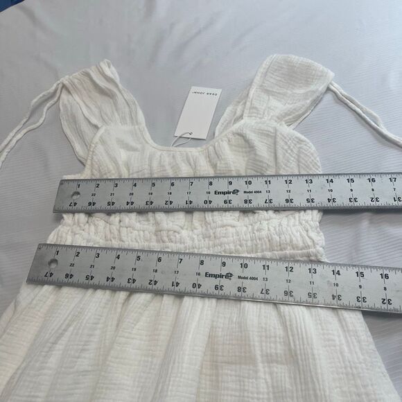 NWT Dear John Denim Hope Gauze White Dress Size Small New - Picture 4 of 8